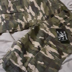 True religion camo shorts